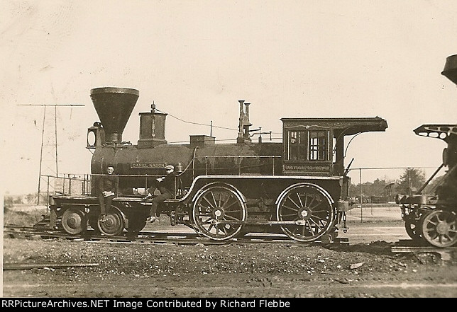 1858 Daniel Nason, Boston & Providence 17 (4-4-0)